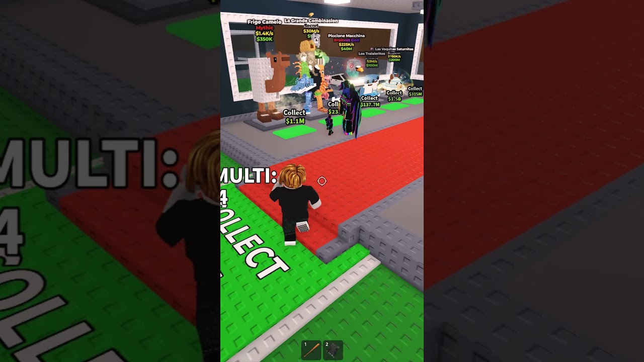 Укради безумную месть Мозгорота #roblox #stealabrainrot