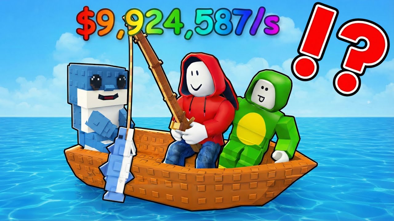 JJ and Mikey Went FISHING with Brainrots - Maizen