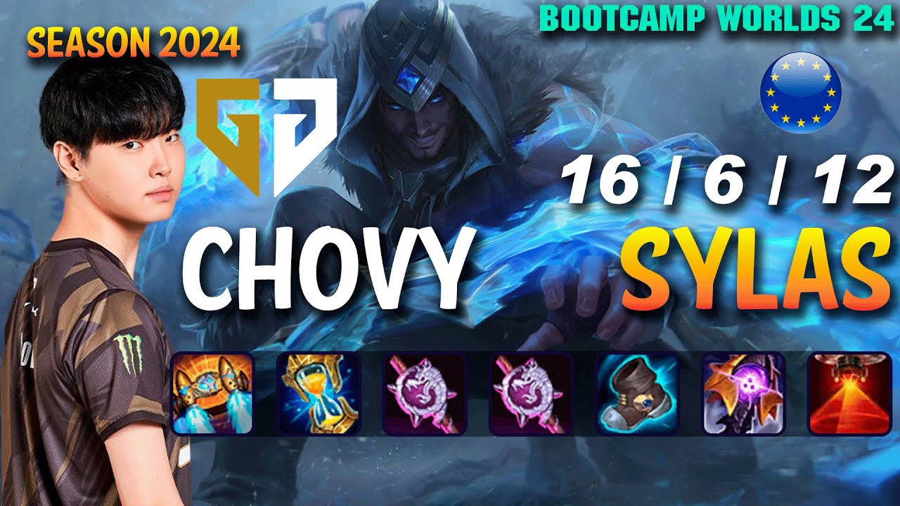 GEN Chovy SYLAS vs AHRI Mid - Patch 14.21 EUW Ranked WORLDS 2024 Bootcamp | lolrec