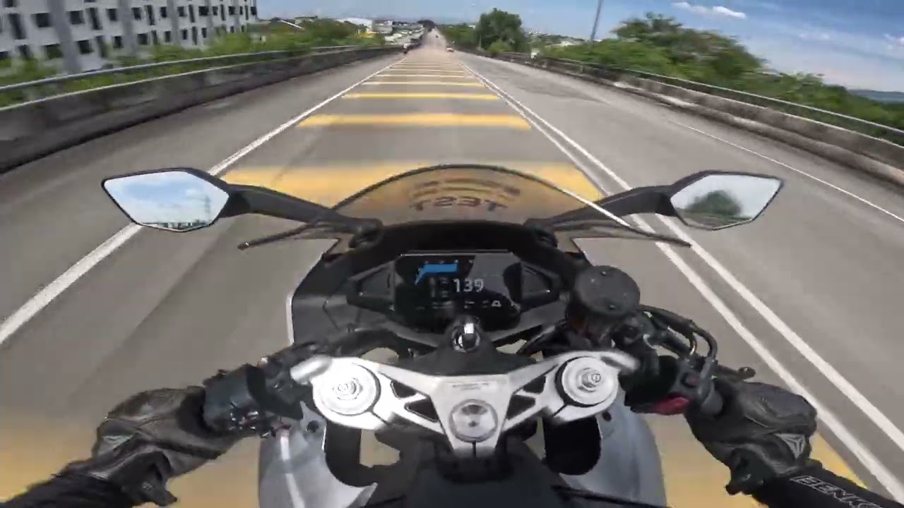 cfmoto 675sr test ride pov pt2