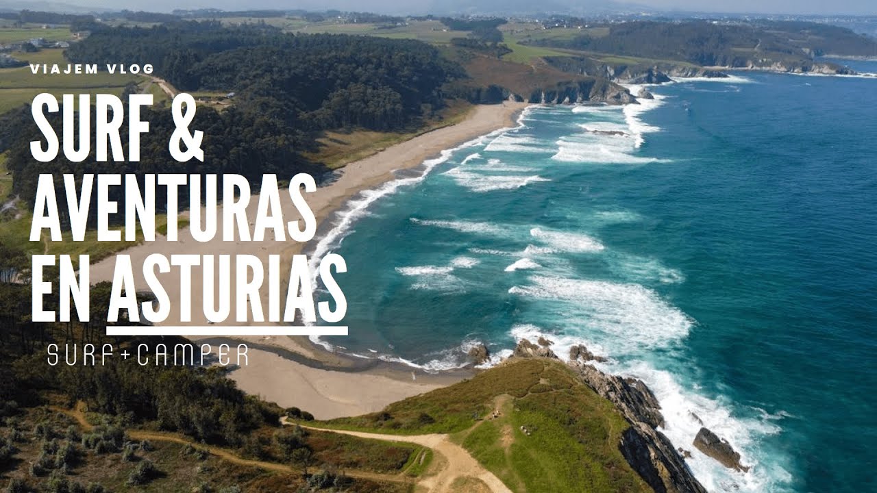 Las mejores PLAYAS para SURFEAR en ASTURIAS  | Vanlife y Surf 🏄🌊