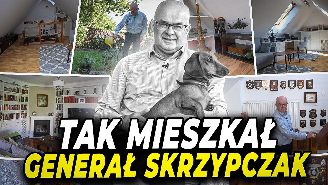 TAK ŻYŁ I MIESZKAŁ GENERAŁ SKRZYPCZAK – PORUSZAJĄCE WSPOMNIENIE