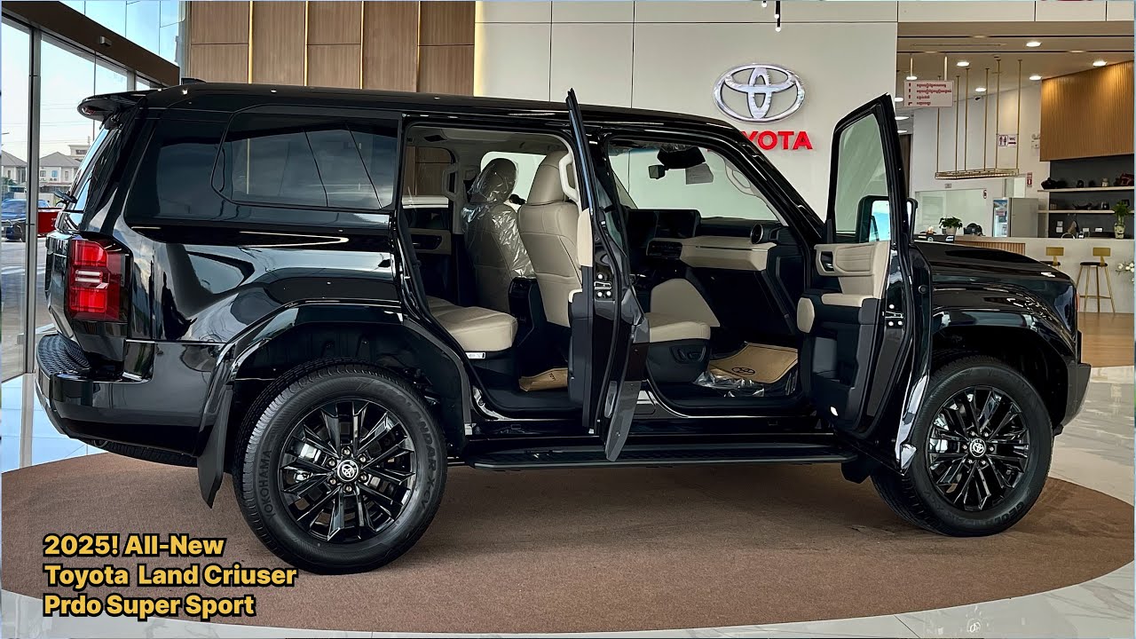 New 2025! All-New Toyota Land Cruiser Prado 250 Super Sport : Full-Luxury Interior and Exterior Show
