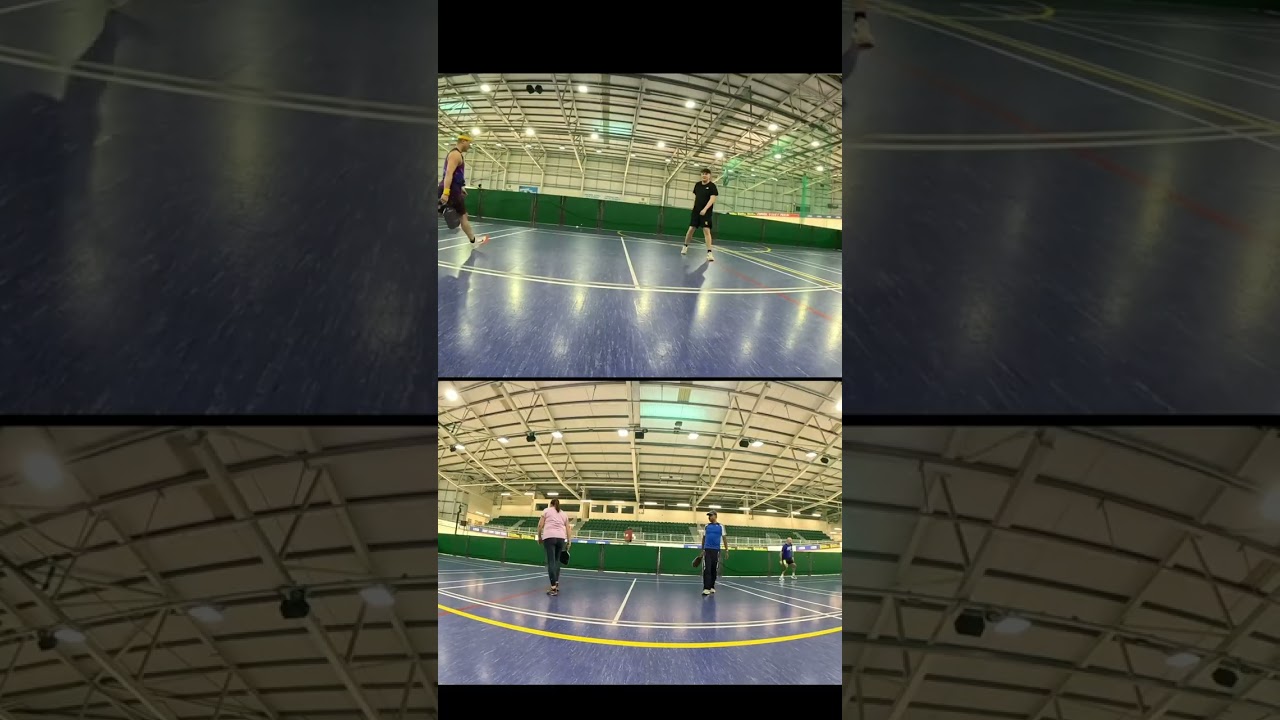 Pickelball brings people together #pickeball #fun #community 