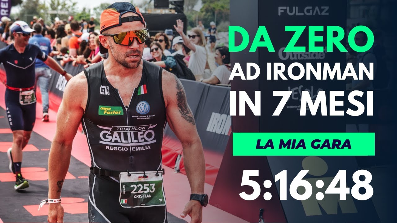 Da ZERO ad IRONMAN 70.3 in 7 mesi: la mia gara