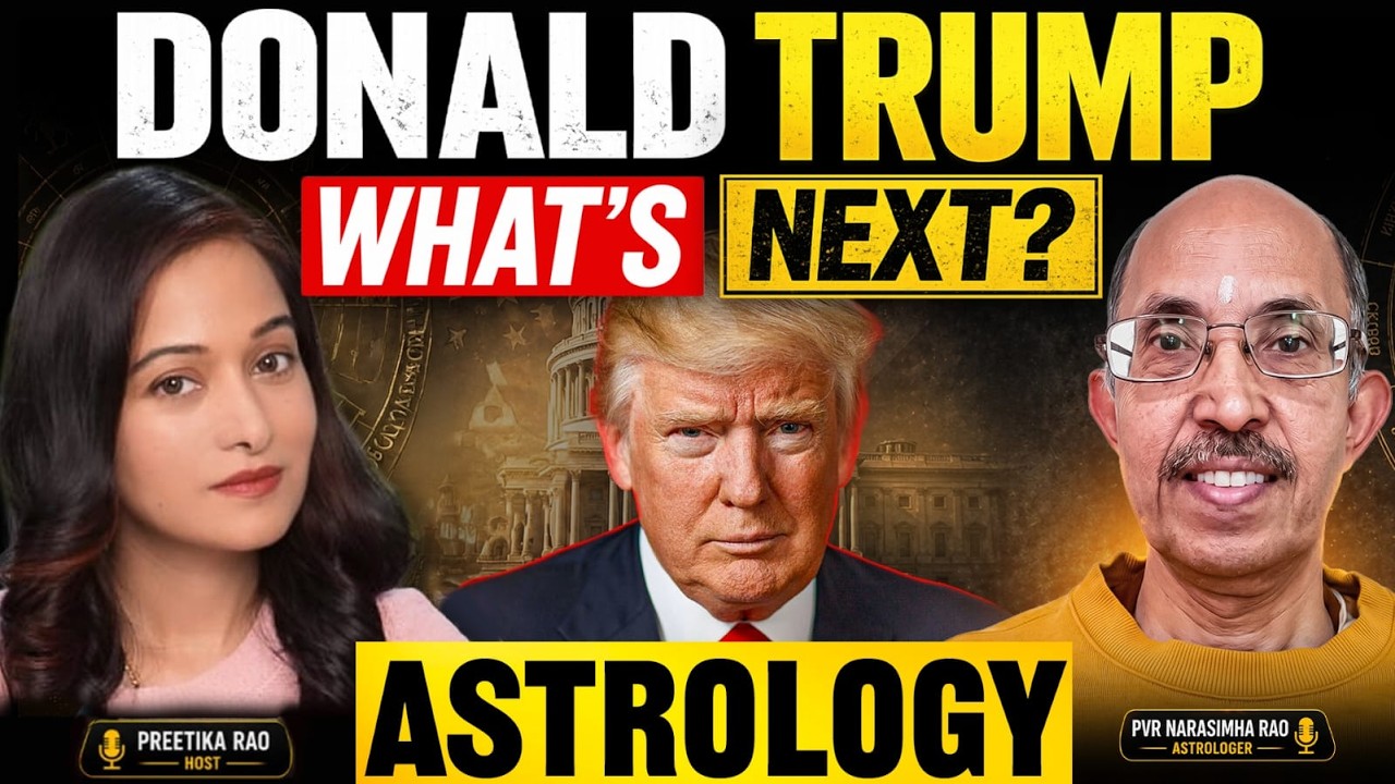 Trump Astrology Predictions 2026 | Famous Indian Astrologer PVR Narasimha Rao | USA What&rsquo;s Next ?? 