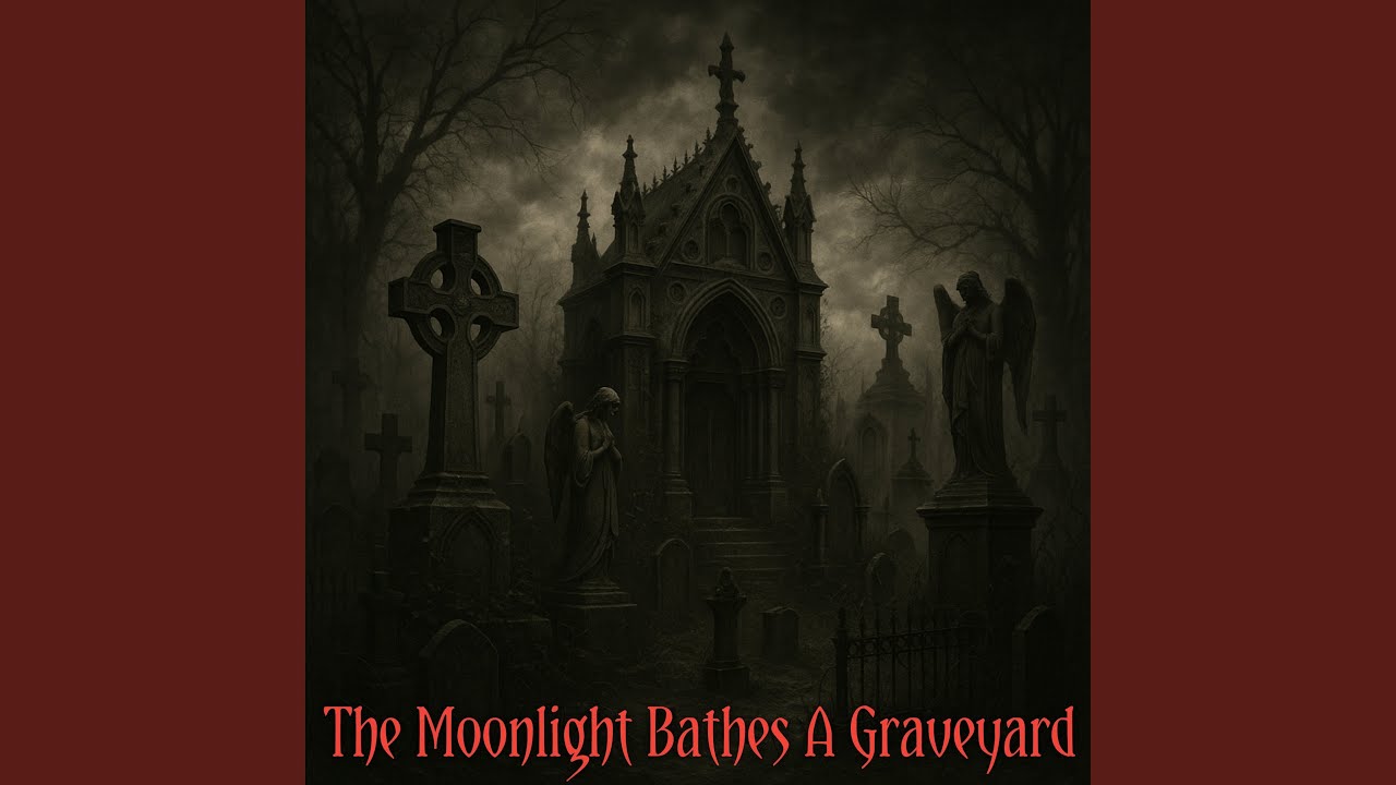 The Moonlight Bathes A Graveyard