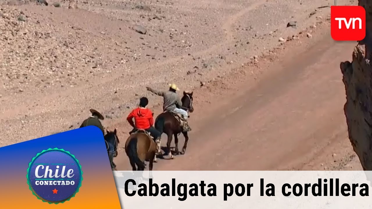 Cabalgata por la cordillera de la sal | Chile conectado | Buenos días a todos