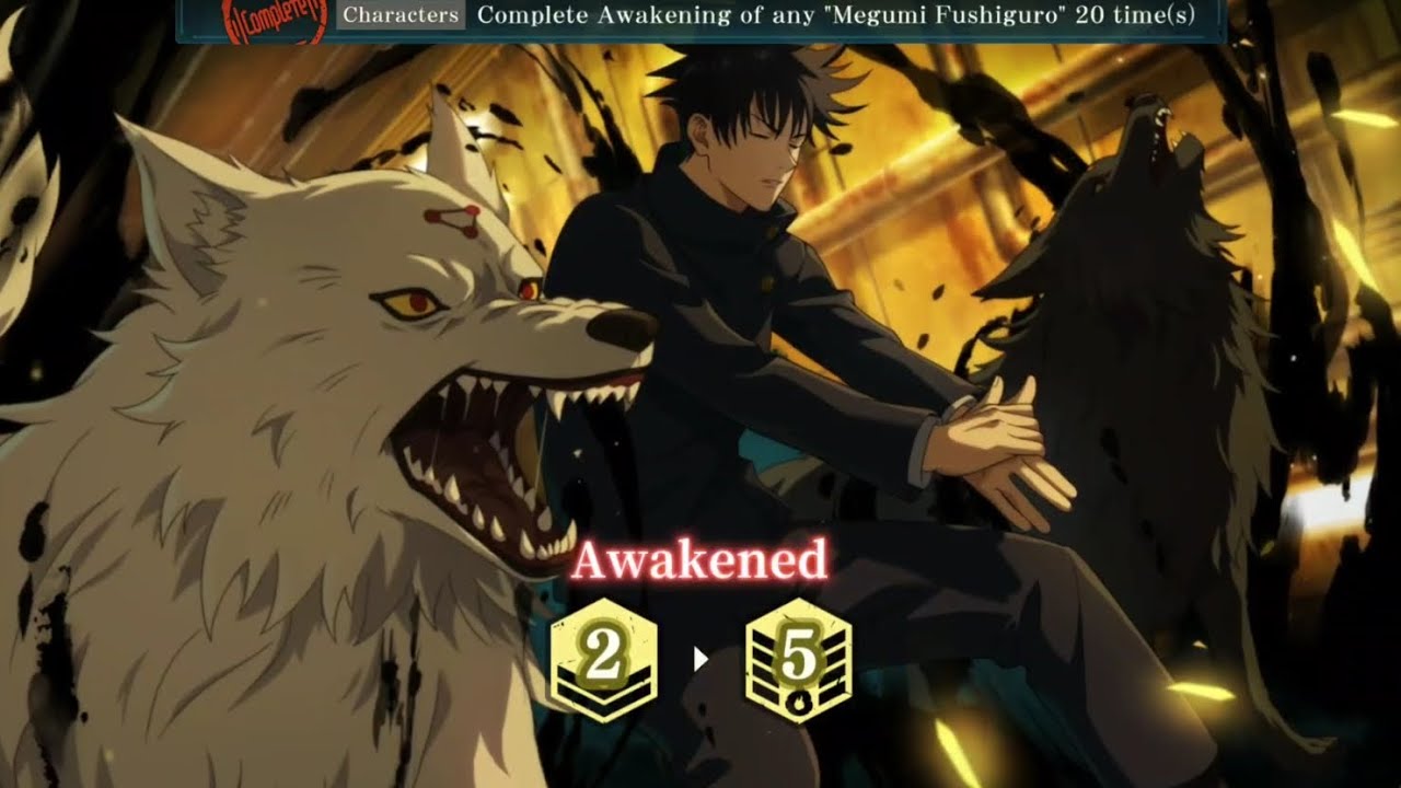 A5 SSR Green Megumi Summons With Another Gojo Animation | Jujutsu Kaisen Phantom Parade Global