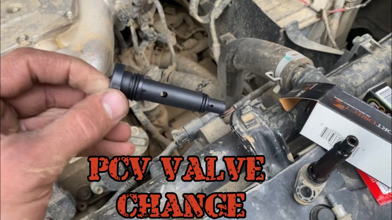 How to change PCV valve Honda Ridgeline