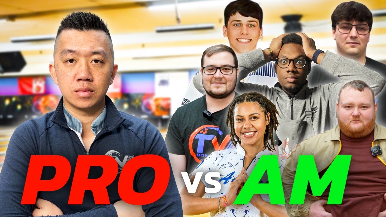 Can 6 Amateur Bowlers Beat A Professional?