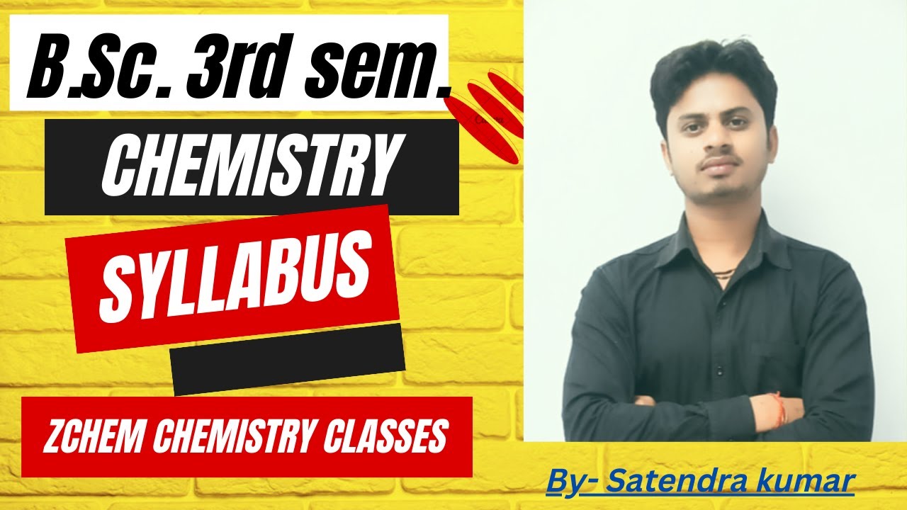 bsc 3 sem chemistry syllabus || chemistry syllabus bsc 3rd semester || #bsc #chemistry #zchem