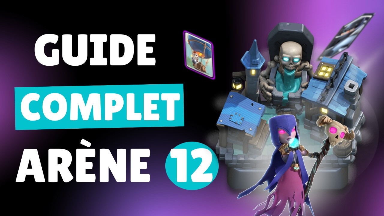 Comment GAGNER RAPIDEMENT des trophées dans Clash Royale - MEILLEUR DECK arène 12 (2026)