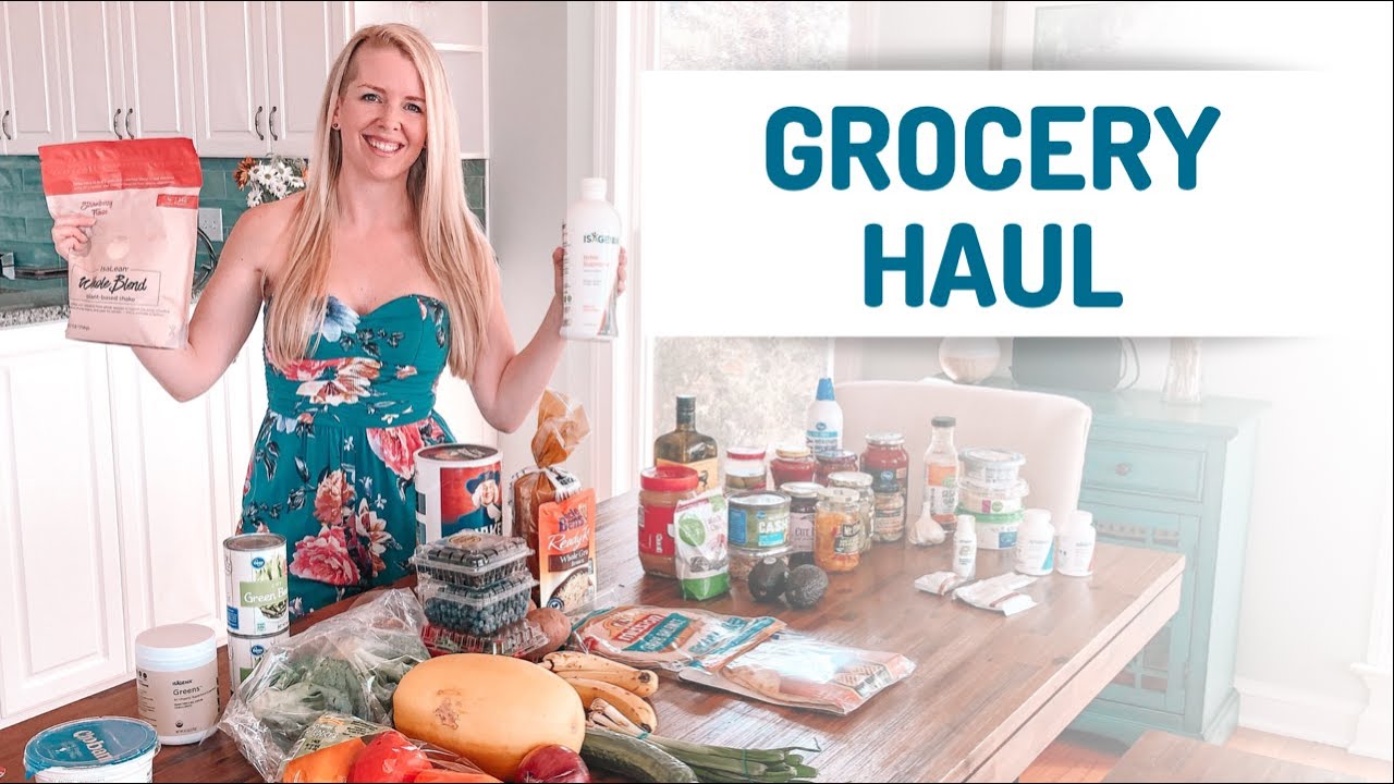 ISAGENIX SHAKE DAY SCHEDULE - Grocery haul with snacks and meal ideas