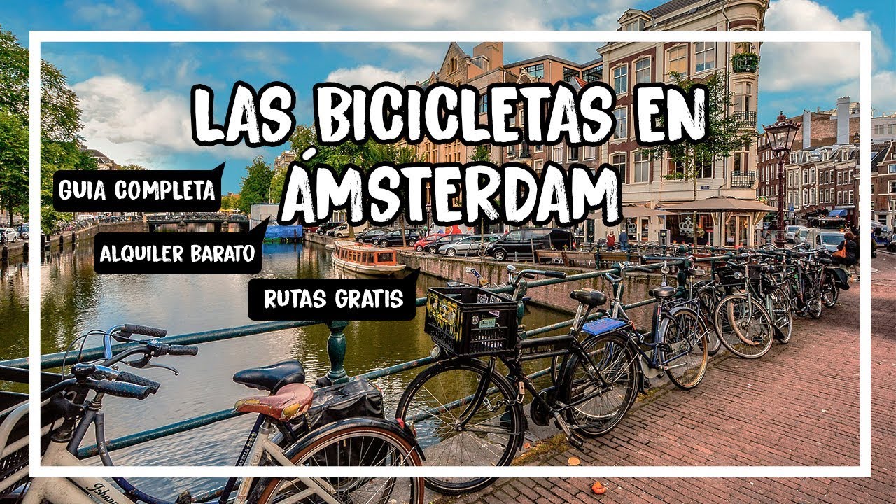 Así es una ciudad donde TODOS USAN BICICLETA 😱🚴‍♂- Ámsterdam