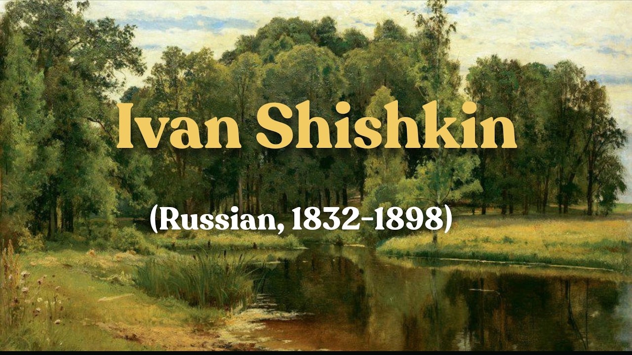 Ivan Shishkin (Russian, 1832-1898)-Russian landscape painter associated with Peredvizhniki movement