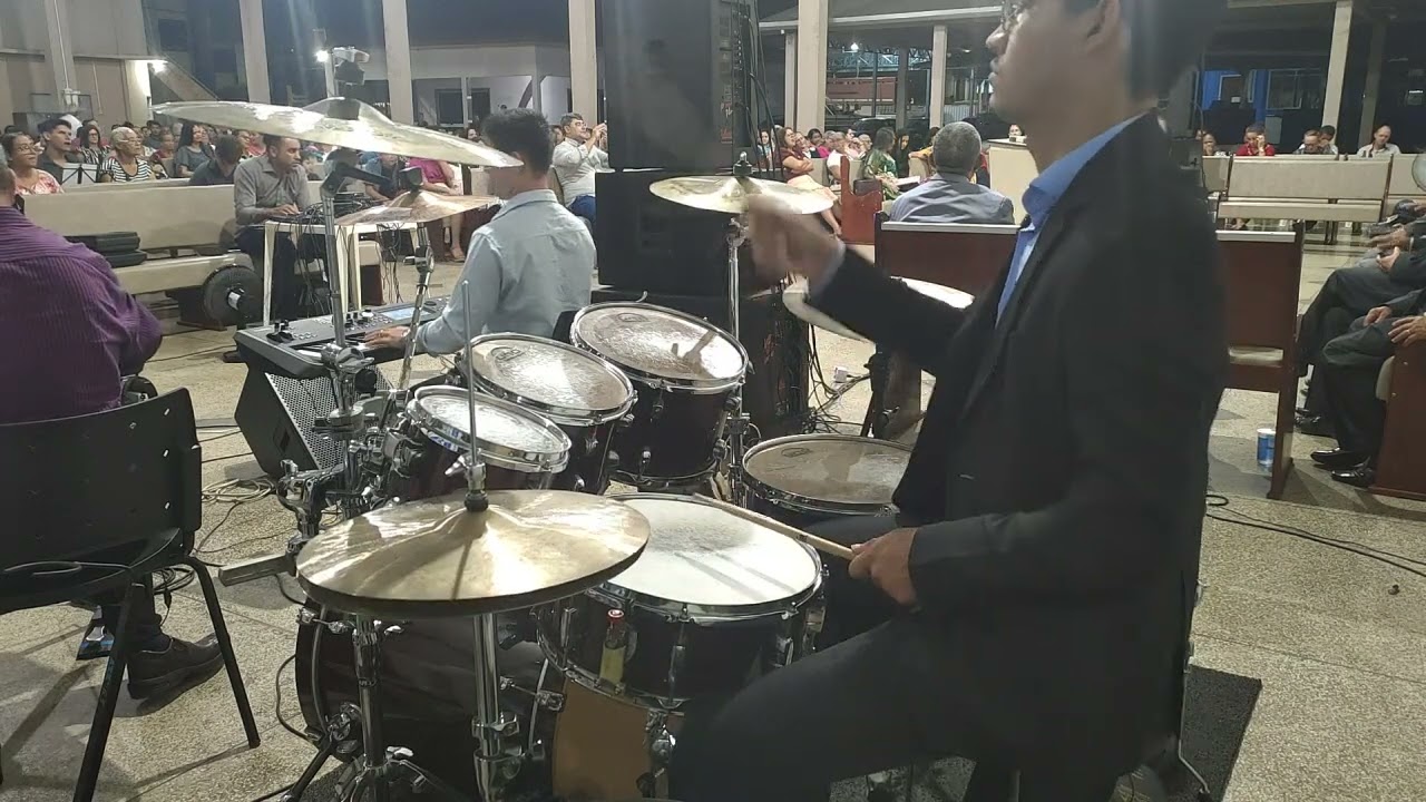 Oferta Agradável a Ti - Cassiane (Drum Cover)