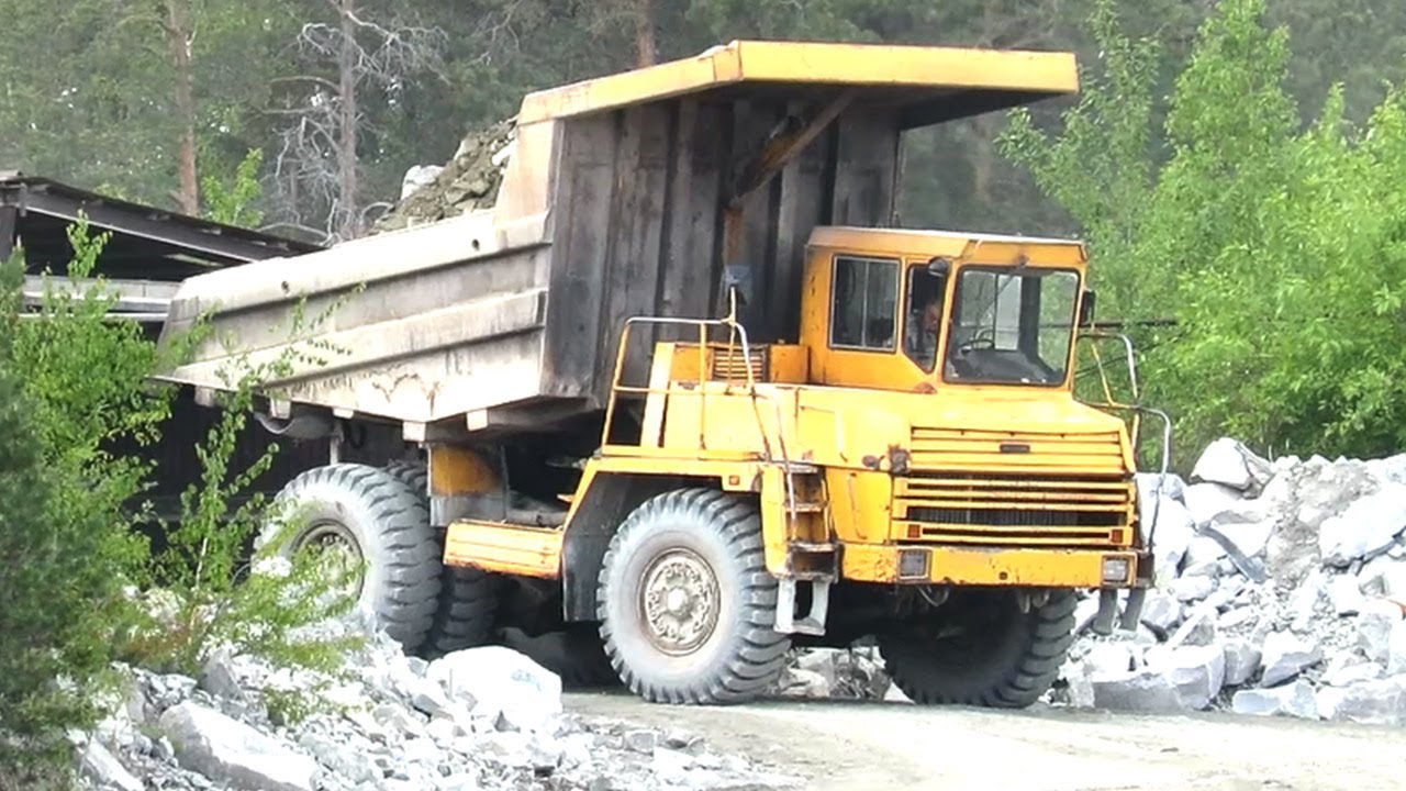 «НЕУБИВАЕМЫЙ» Самосвал Карьерный БелАЗ-7540 30 тонн
