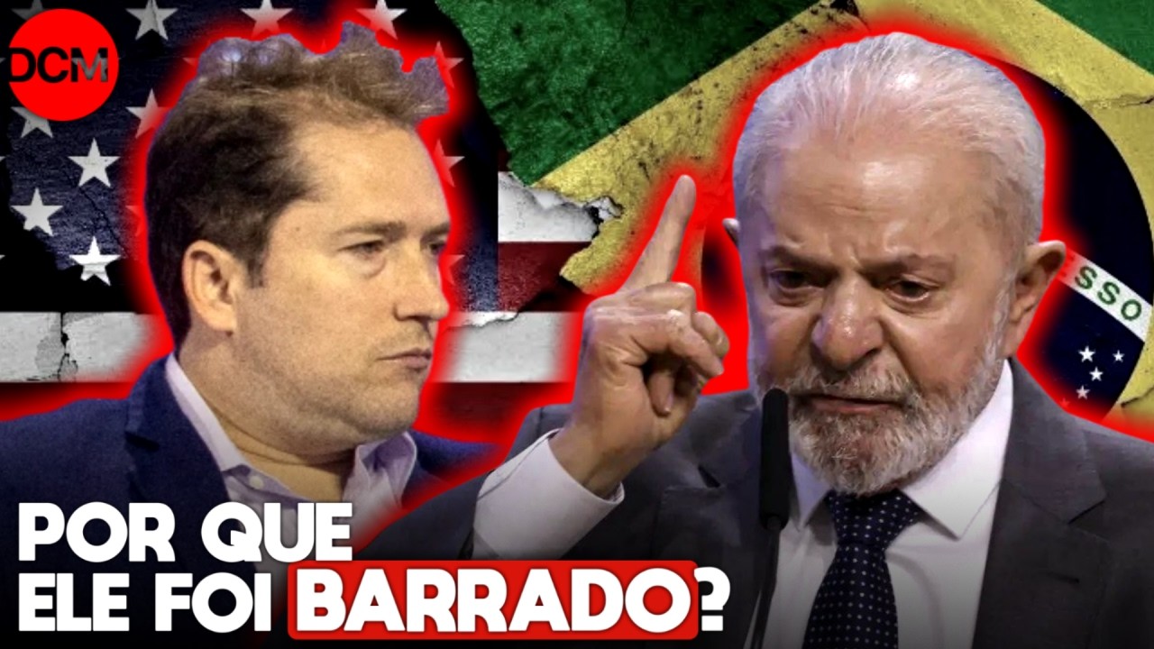 POR QUE LULA BARROU ASSESSOR DE TRUMP DE ENTRAR NO BRASIL