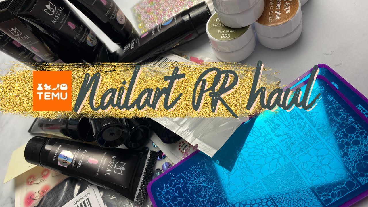 temu nailart, PR, Haul,  #nailart #temuhaul #temu