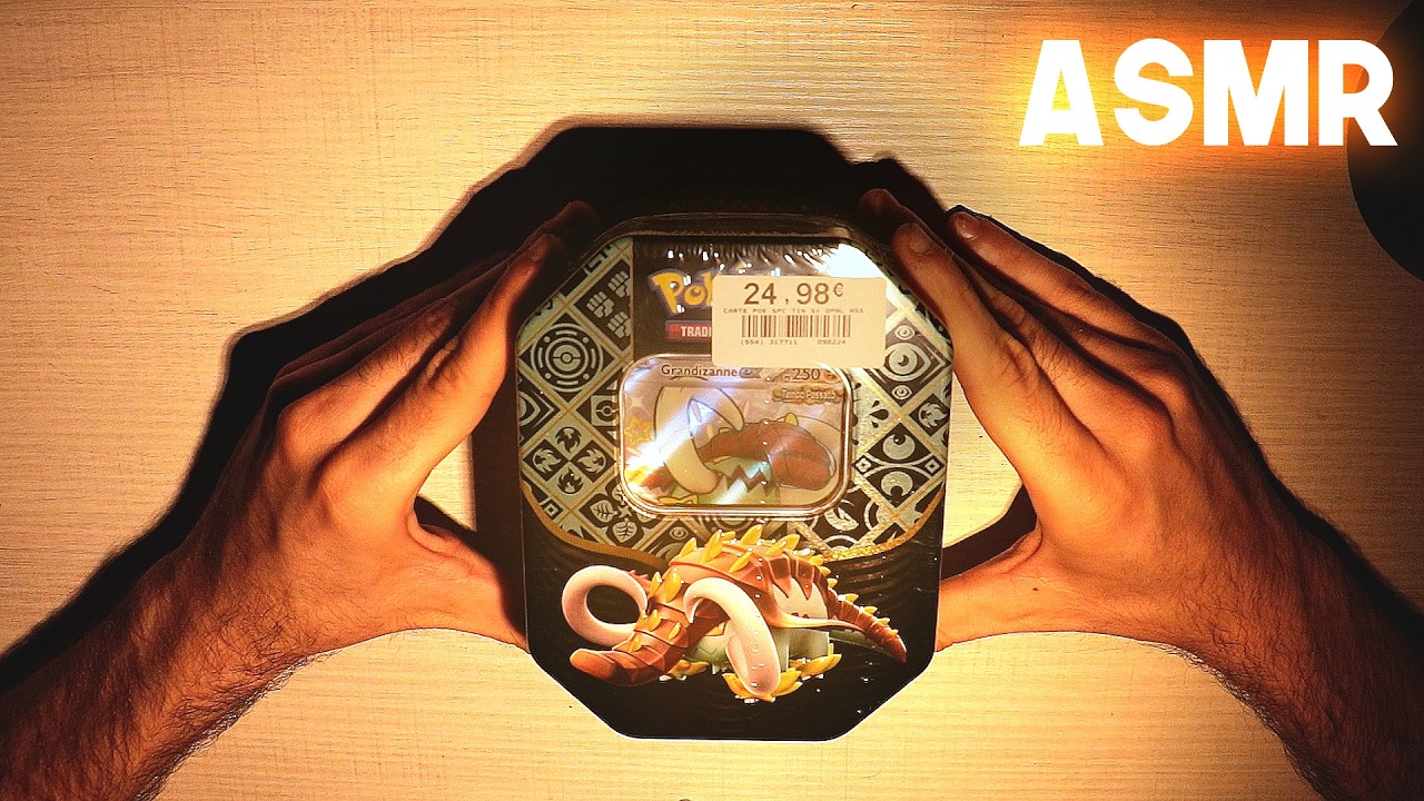 ASMR Pokemon Unboxing ITA - Destino di Paldea - Tin
