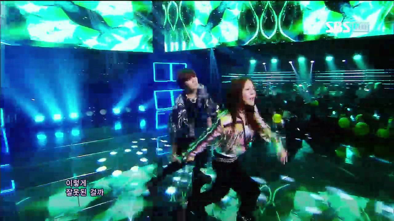 BoA [Only One] с Taemin (SHINee) @SBS Inkigayo Популярная песня 20120805