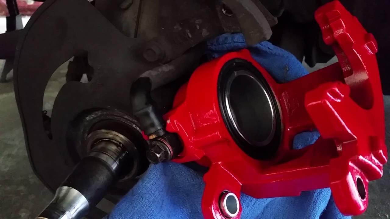 1989 Camaro front brake job
