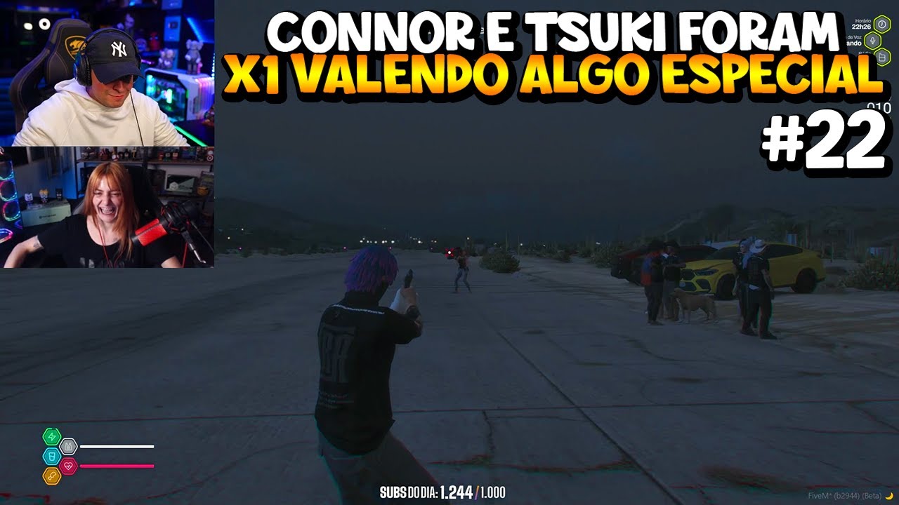 TSUUKI CHAMOU O CONNOR PRO X1 NO FAROESTE! ep 22