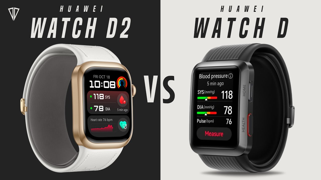 Huawei Watch D2 против Huawei Watch D