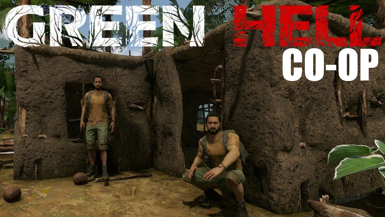 Building a Mud Mansion - Green Hell Multiplayer Gameplay