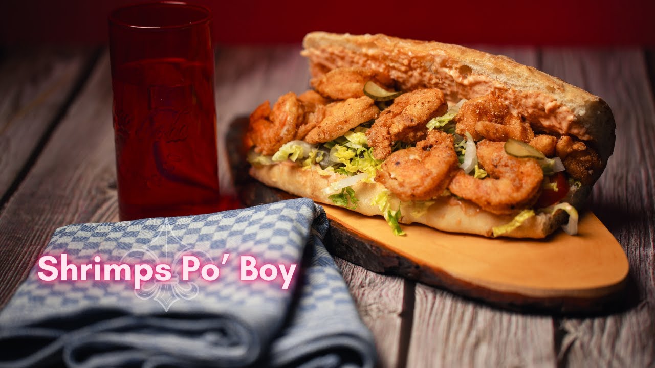 Мой любимый луизианский вариант | Креветки Po' Boys с домашним хлебом