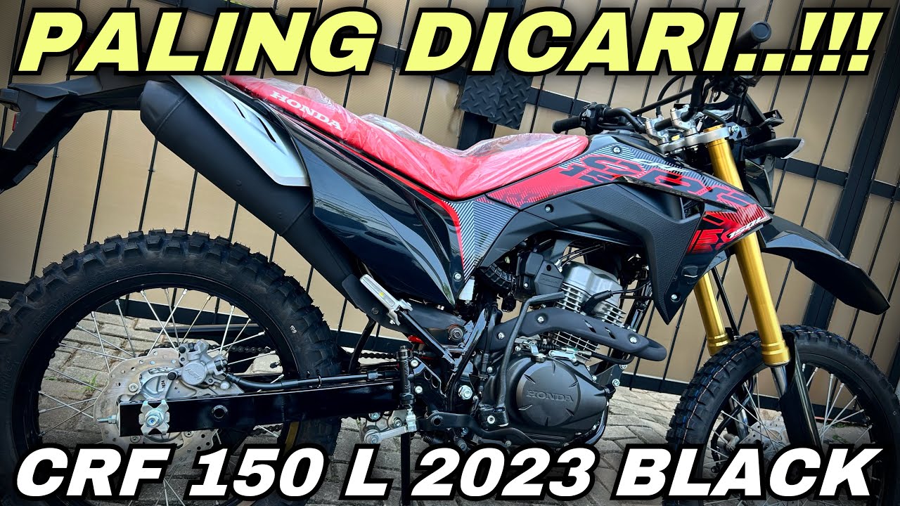 HONDA CRF 150 L 2023 EXTREME BLACK