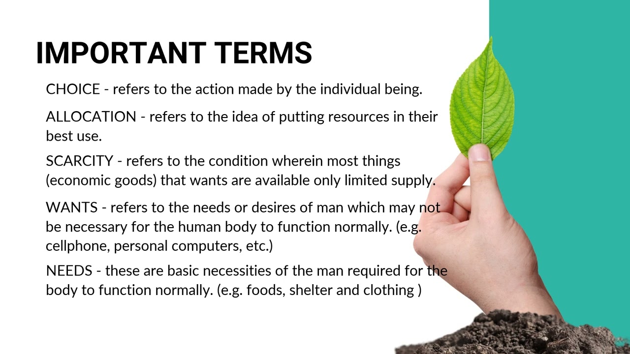 Lesson 1: Introduction to Agricultural Economics