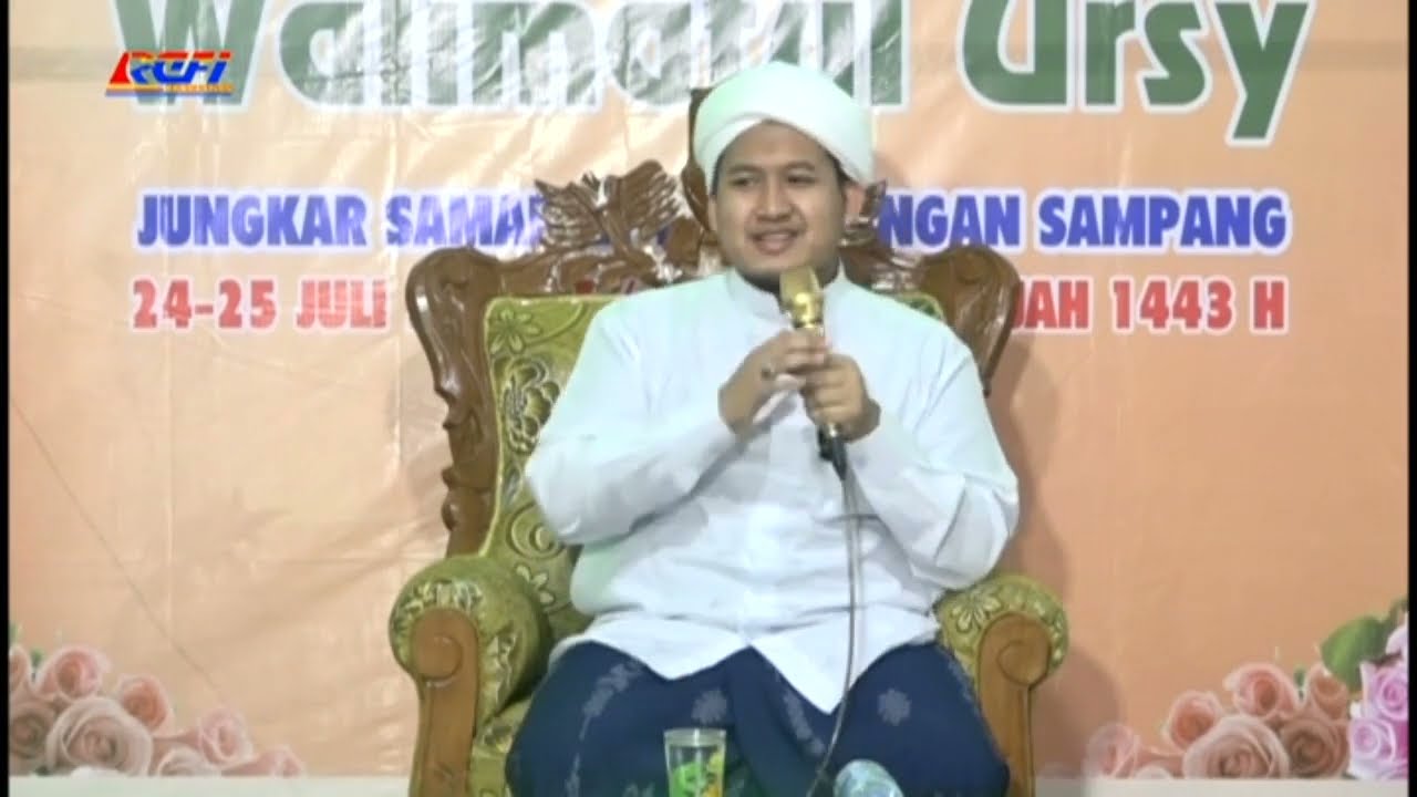 KH. SALMAN GHOZALI HIKMATUN NIKAH DALAM RANGKA WALIMATUL URSY LATIFAH & ABD. ROHMAN JUNGKAR SAMARAN