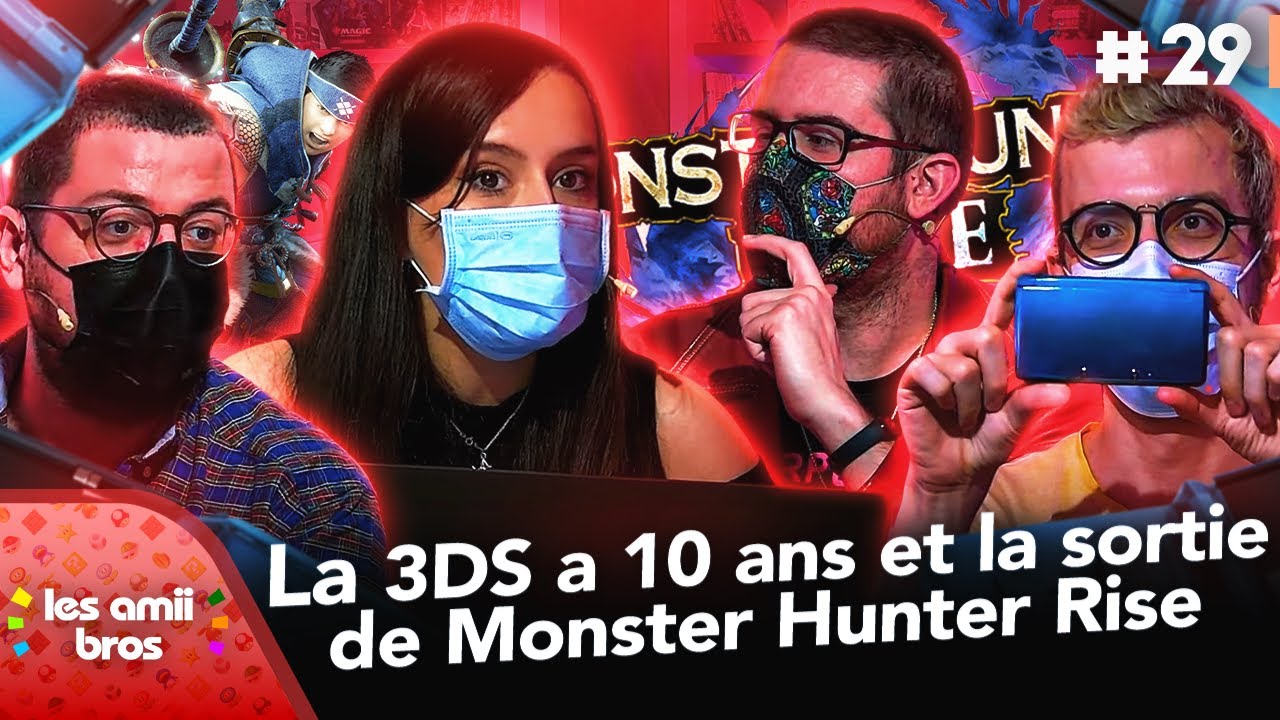 Les 10 ans de la 3DS, la sortie de Monster Hunter Rise ! 🎂⚔️ | Les Amiibros #29