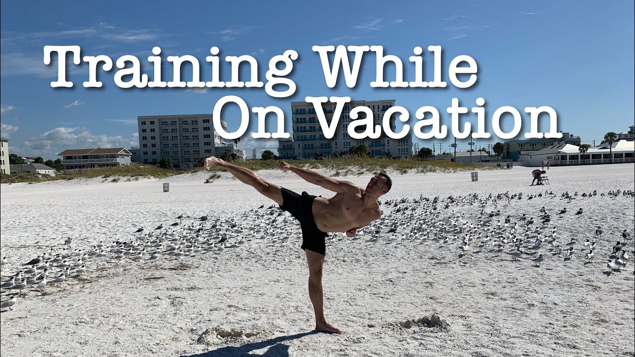 Training While On Vacation. #vacation #workoutbeach  #masterschiele