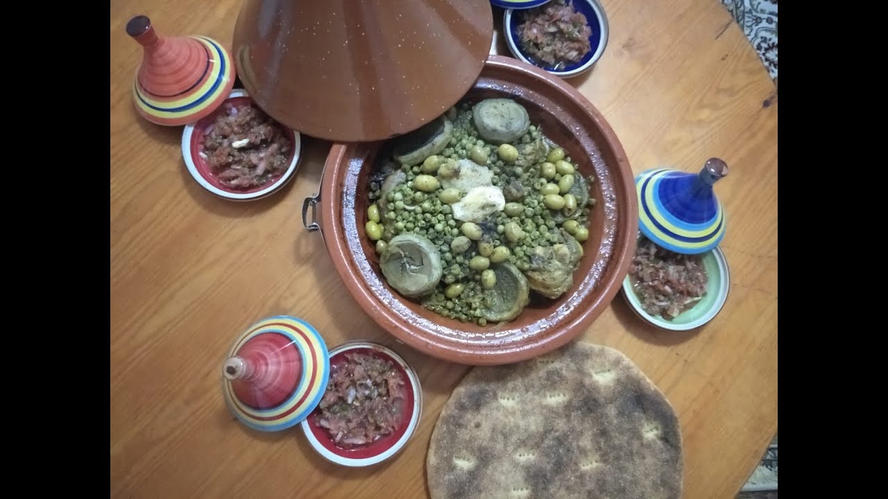 طاجين الغنمي على الفاخر فأوريكة