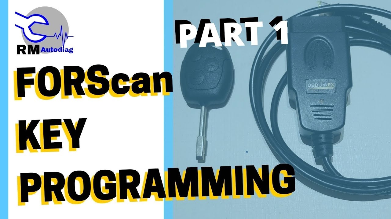 Ford key programming PART 1 - FORScan