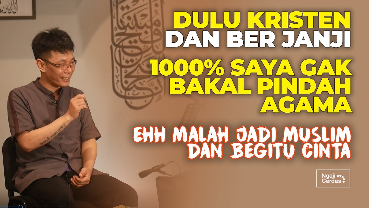 SUBHANALLAH !! Kisah MUALAF ini Mengharukan, dulu tidak suka kini cinta pada Islam