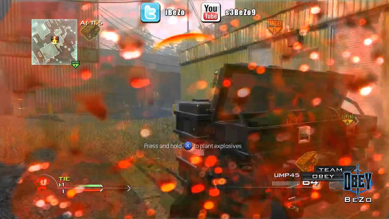BeZo Being Ridiculous Playing MW2 GameBattles Singles Drunk Reaction