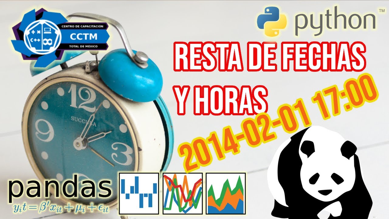 🕰️ Diferencia de fechas y horas | Pandas | Python │¡Muy fácil!