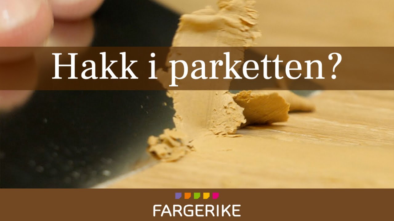 Fiks sm&aring;skader i parkettgulvet ditt - Gj&oslash;r det selv