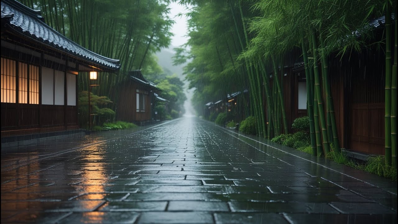 Sleep Affirmations with Rain Sounds