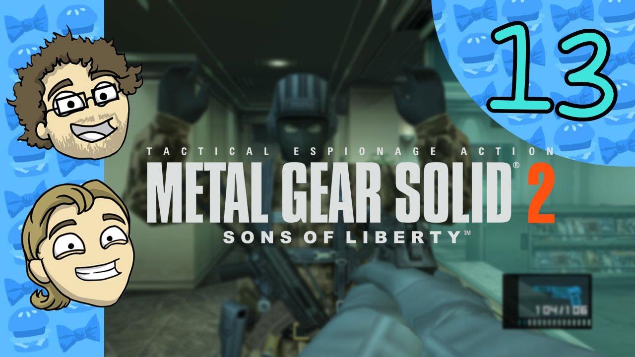 Metal Gear Solid 2: Ep 13 - Totally Not Snake - Let's Play!