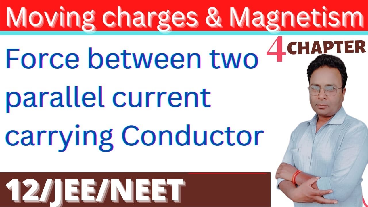 force between two parallel current carrying conductor class 12//physics//12//chapter 4/BY RP SINGH