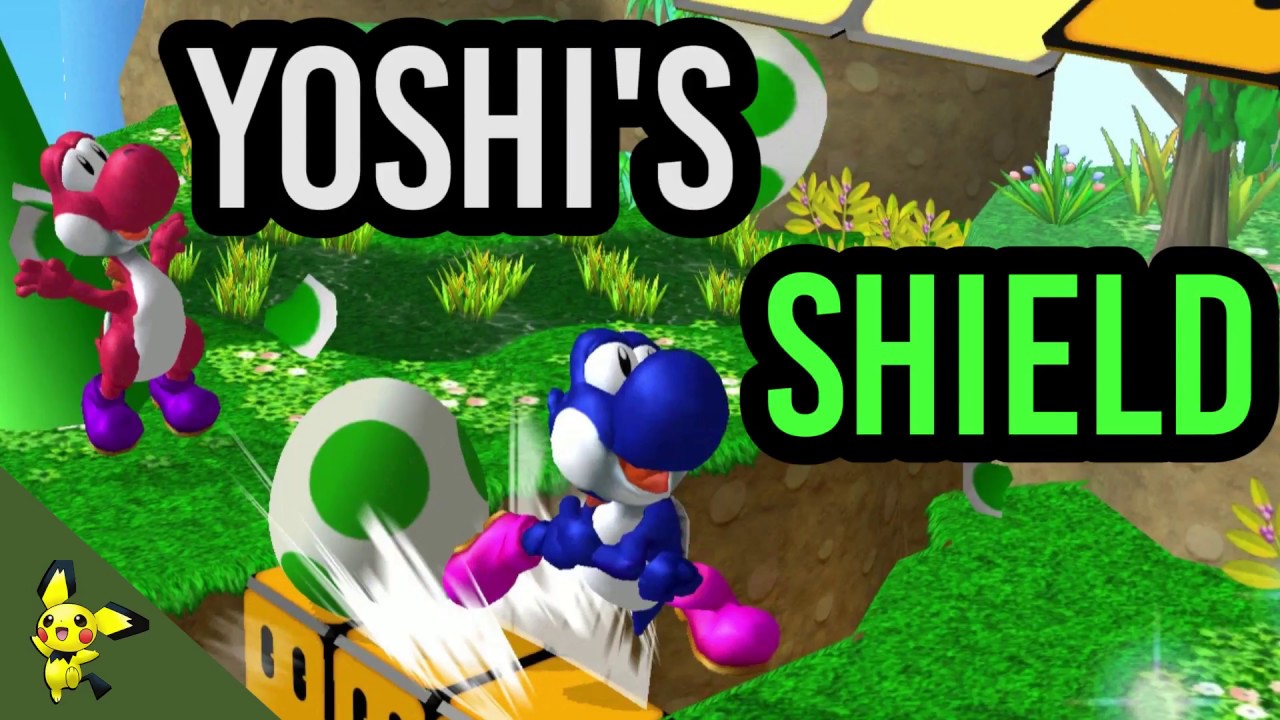 All About Yoshi's Incredibly Weird Shield! - Super Smash Bros. Melee