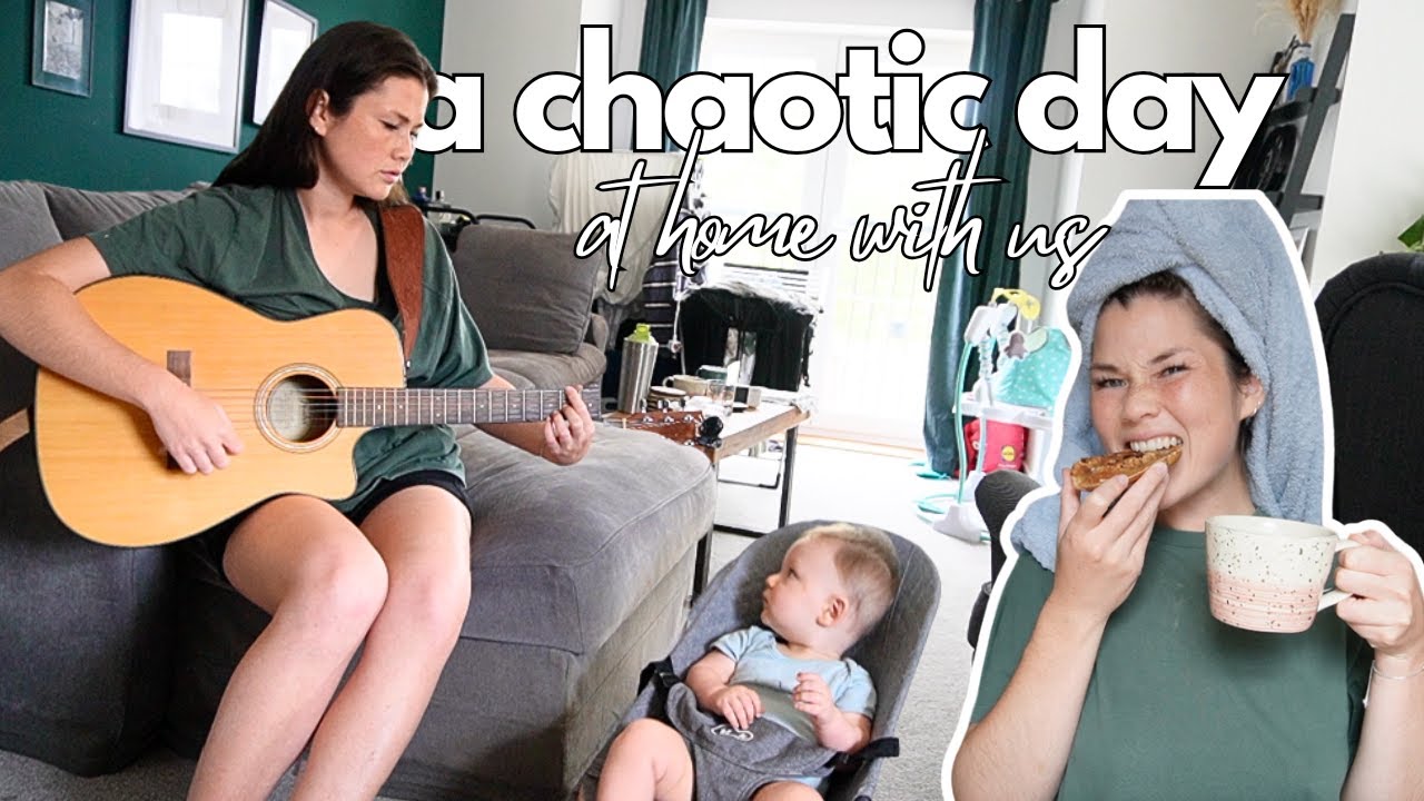 A CHAOTIC DAY WITH US | ruined wedding outfit, songwriting + finally enjoying a run | Day 25 Vlogust