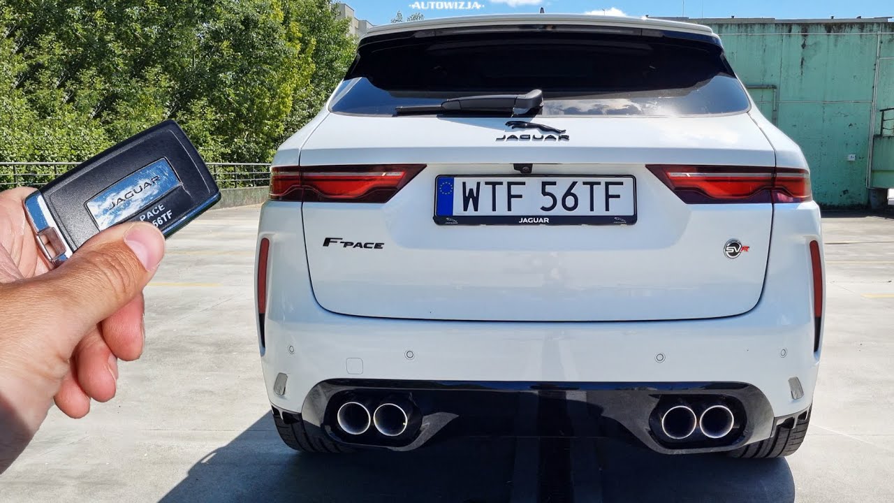 Jaguar F-Pace SVR 5.0 V8 S/C 550 TEST Tak brzmi motoryzacja! [4k]