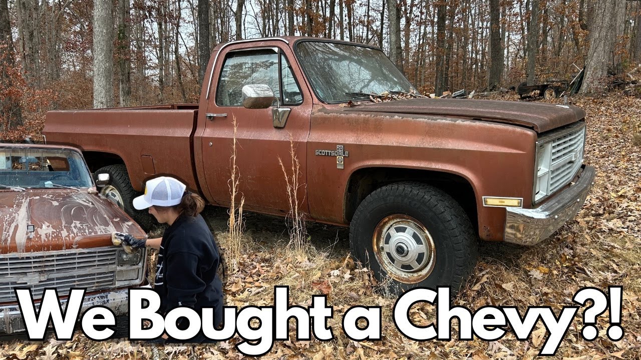 We bought a Non-Running 1983 Squarebody Chevrolet, 4x4 , 6.2 Diesel! ~PART 1~ #chevy #trucks