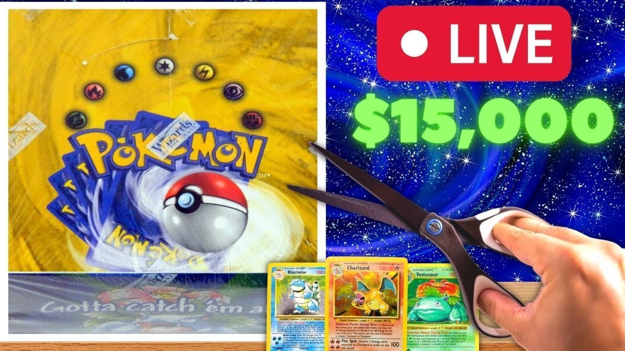 Opening A BASE SET Pokemon Booster Box !!!